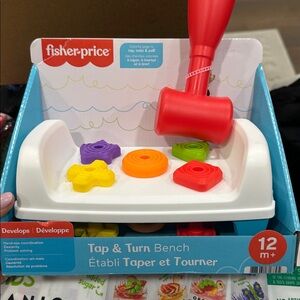 Fisher Price Tap&Turn Bench NIB!!